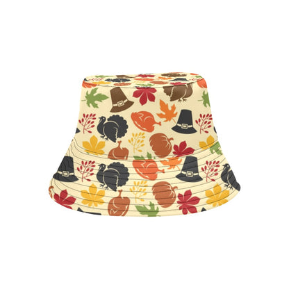 Thanksgiving Print Design LKS303 Unisex Bucket Hat