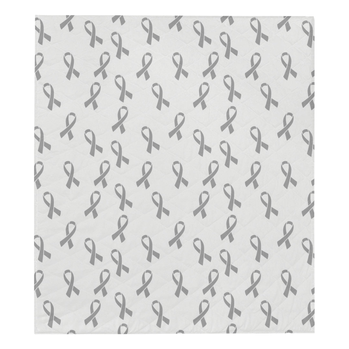 Brain cancer Pattern Print Design 01 Premium Quilt