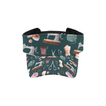 Sewing Equipment Print Design LKS307 Unisex Sun Visor