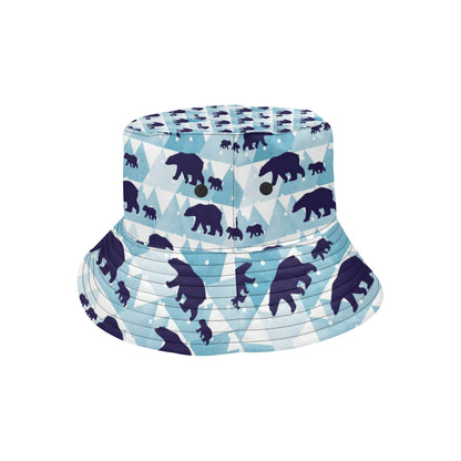 Bear Pattern Print Design BE01 Unisex Bucket Hat