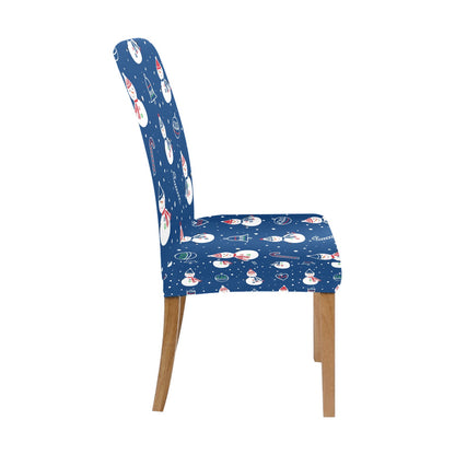 Snowman Print Design LKS306 Dining Chair Slipcover