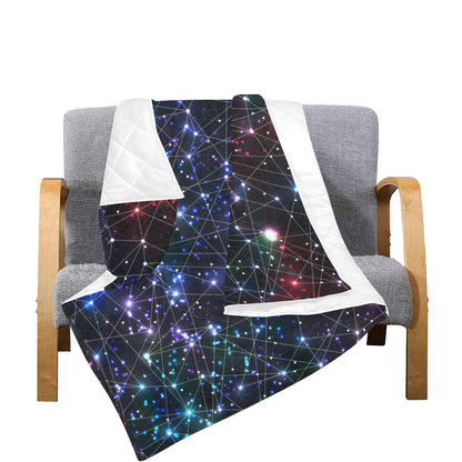 Cosmic Pattern Print Design 01 Premium Quilt