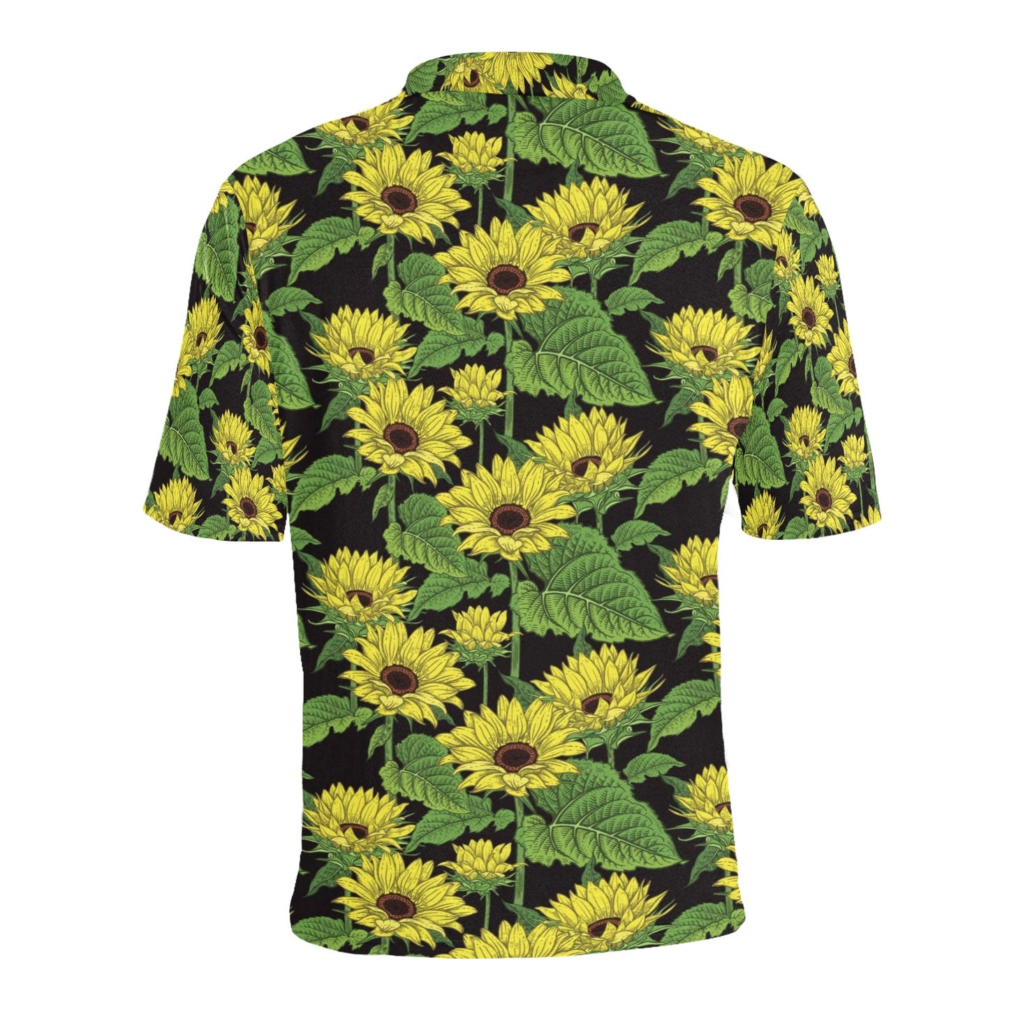 Sunflower Print Design LKS3010 Men Polo Shirt