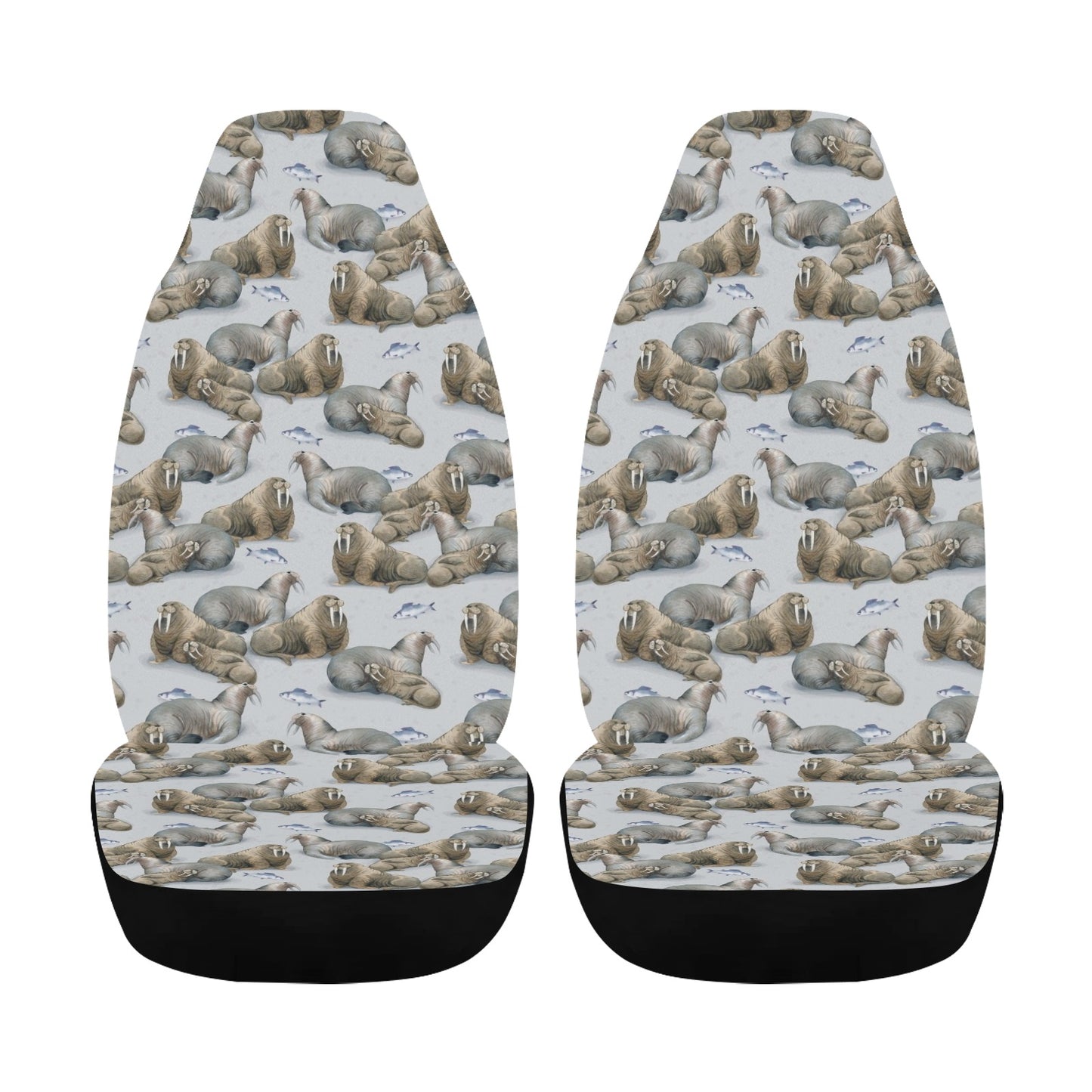 Walrus Print Design LKS401 Car Seat Covers