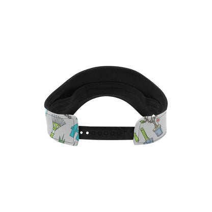 Gardening Pattern Print Design G07 Unisex Sun Visor
