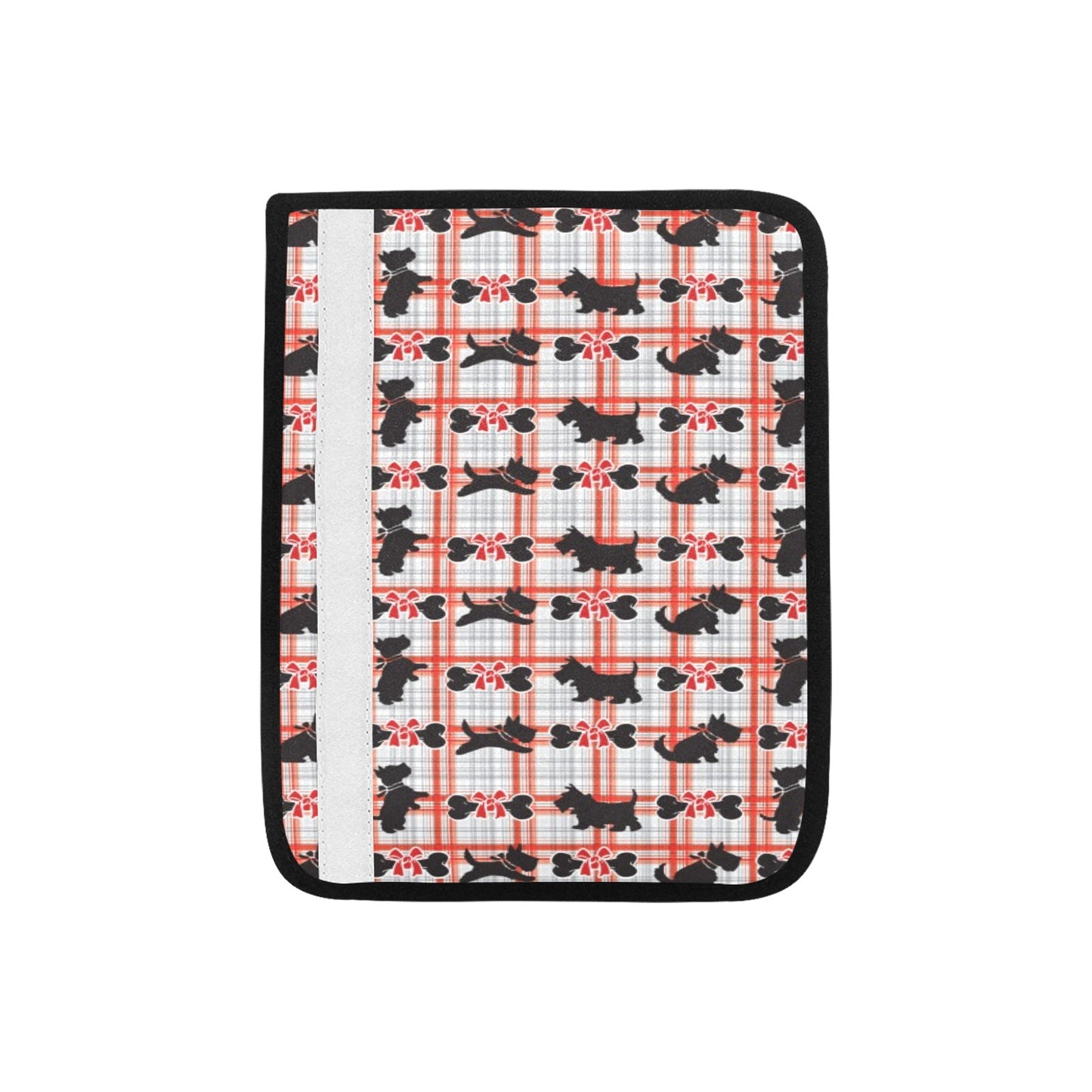 Scottish Terriers Print Design LKS3014 Car Seat Belt Cover