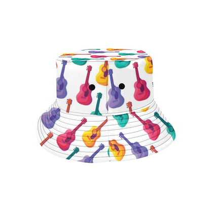 Acoustic Guitar Print Design LKS406 Unisex Bucket Hat
