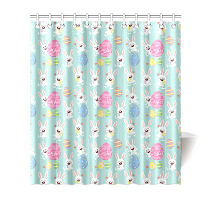 Easter Eggs Pattern Print Design RB014 Shower Curtain