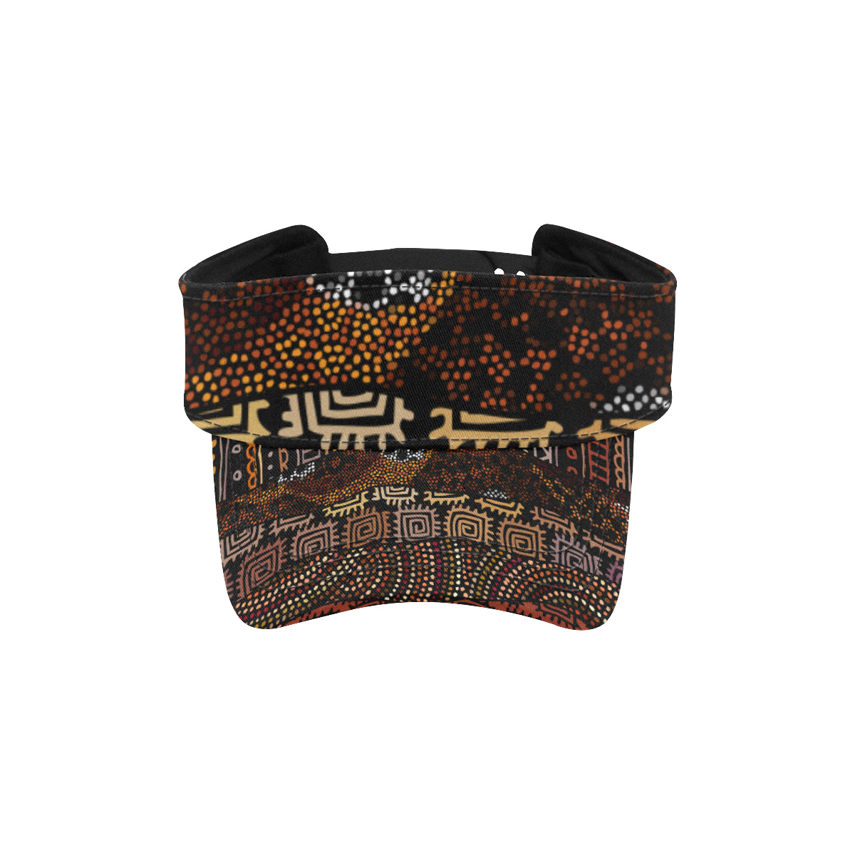 African Pattern Print Design 07 Unisex Sun Visor