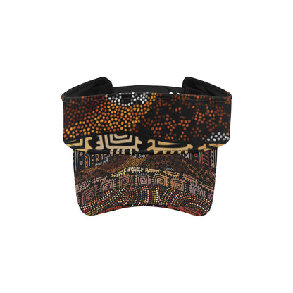 African Pattern Print Design 07 Unisex Sun Visor
