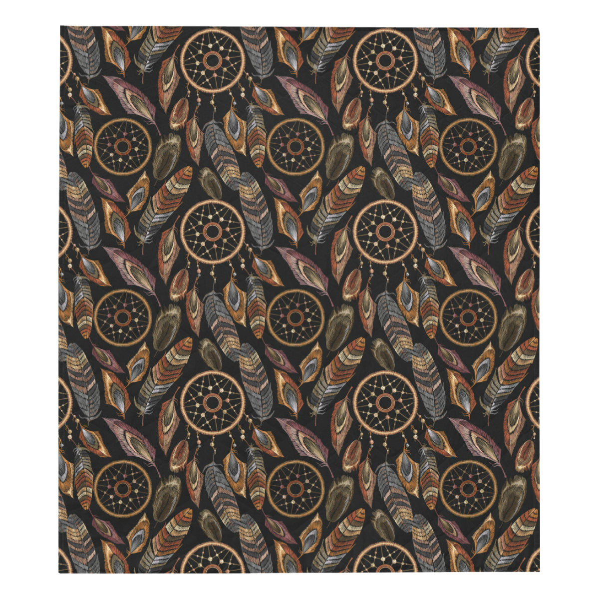 Dream catcher embroidered style Premium Quilt