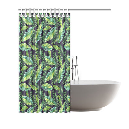 Tropical Flower Pattern Print Design TF06 Shower Curtain