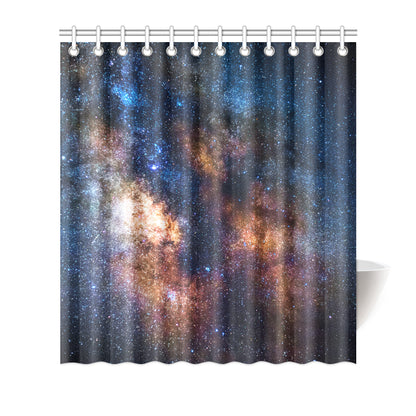 Celestial Milky way Galaxy Shower Curtain