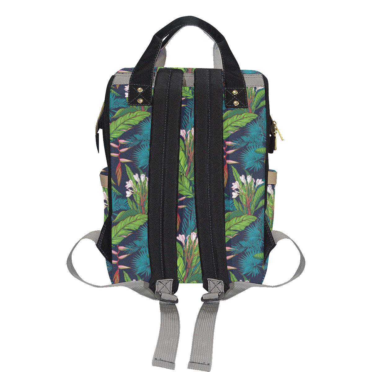 Rainforest Pattern Print Design RF01 Diaper Bag Backpack
