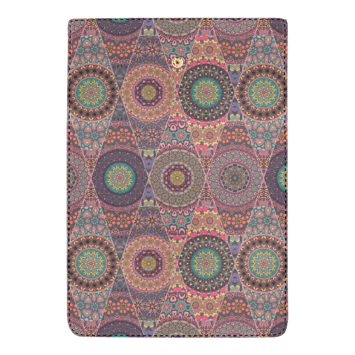 Bohemian Pattern Print Design 07 Women's Trifold Wallet