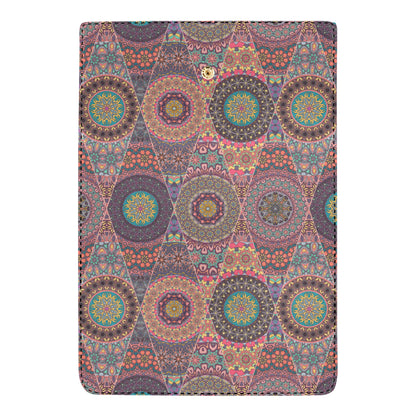 Bohemian Pattern Print Design 07 Women's Trifold Wallet