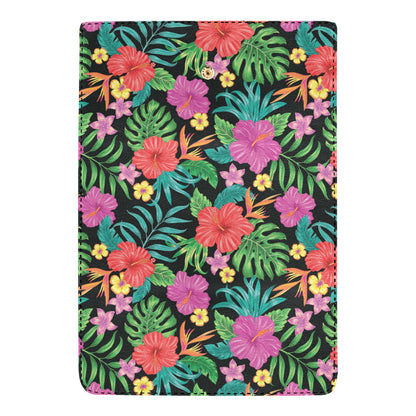 Hibiscus Red Hawaiian Flower Women's Trifold Wallet