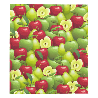 Apple Pattern Print Design AP03 Premium Quilt