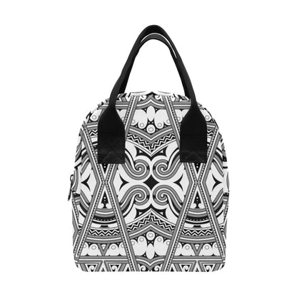 Samoan Pattern Print Design LKS302 Insulated Lunch Bag