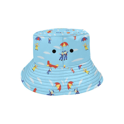 Skydiver Print Design LKS304 Unisex Bucket Hat