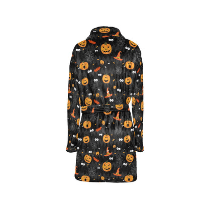 Halloween Print Design LKS405 Women's Fleece Robe