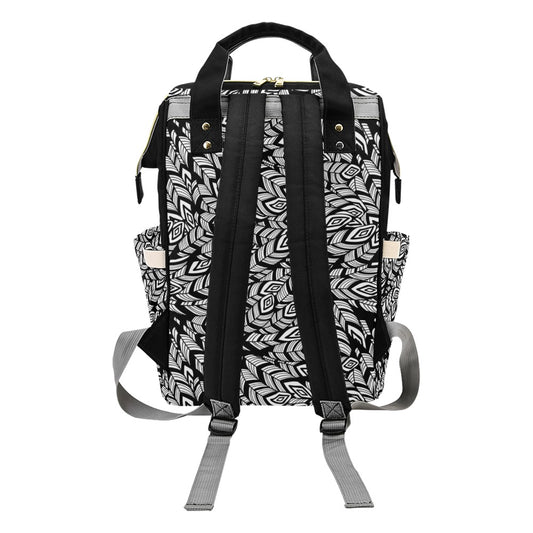 Tribal Pattern Print Design LKS302 Diaper Bag Backpack