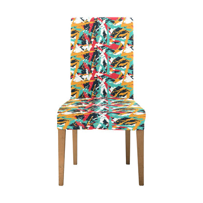 Splatter Print Design LKS304 Dining Chair Slipcover