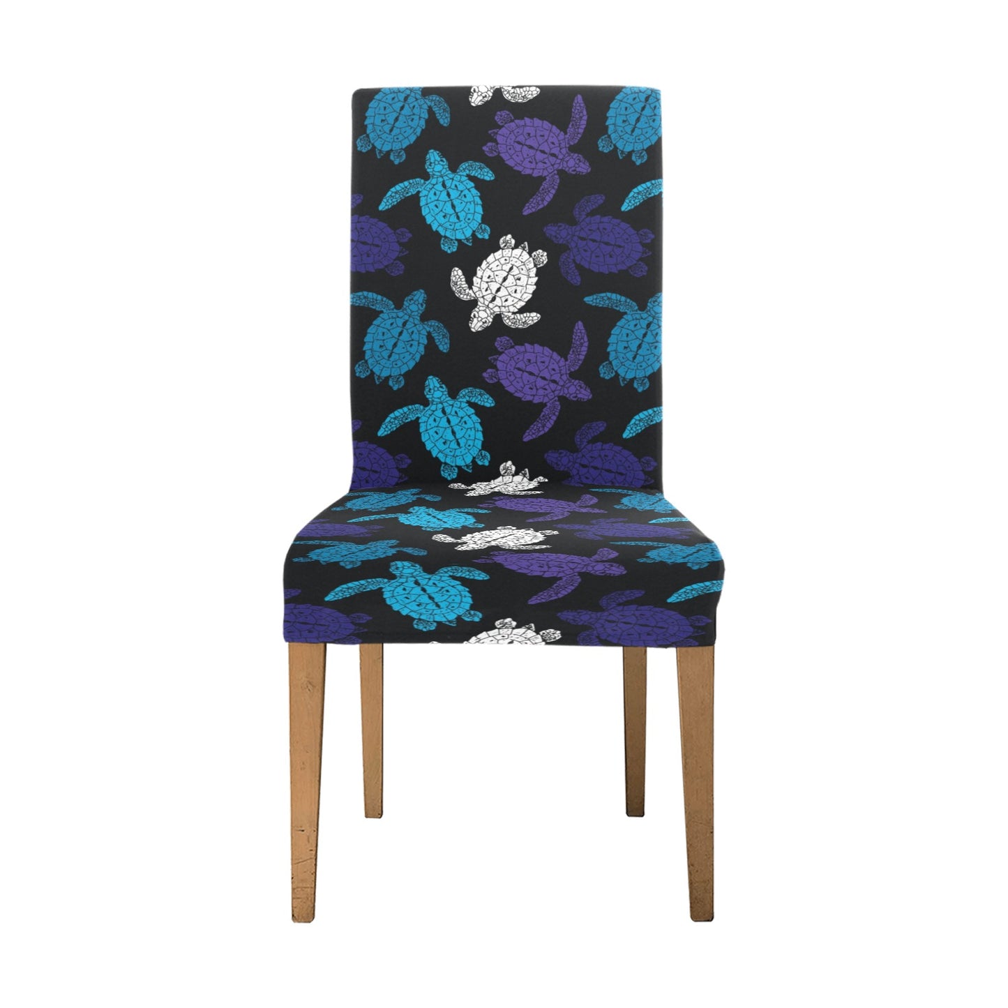 Sea Turtle Print Design LKS306 Dining Chair Slipcover