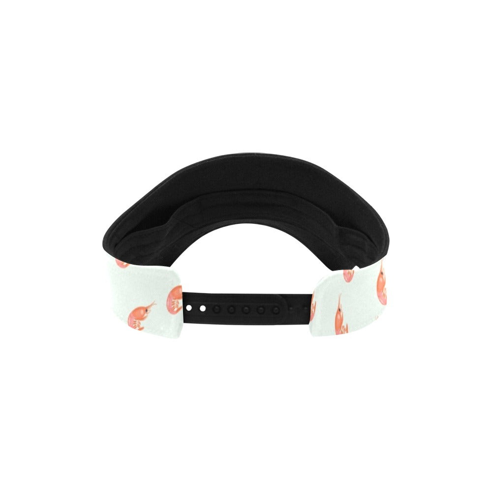Shrimp Print Design LKS304 Unisex Sun Visor