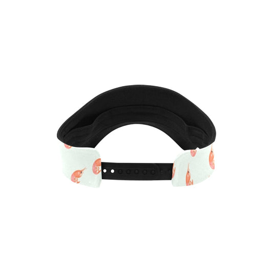 Shrimp Print Design LKS304 Unisex Sun Visor