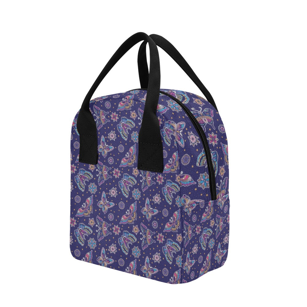 Butterfly Print Design LKS303 Insulated Lunch Bag