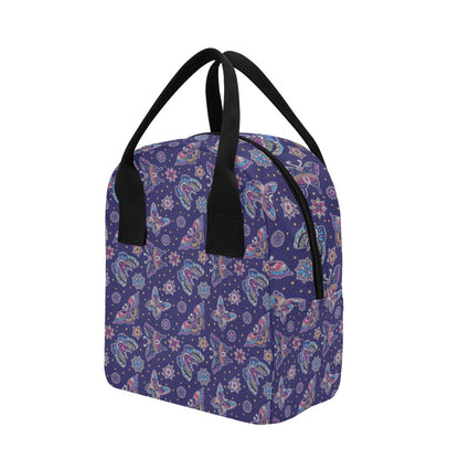 Butterfly Print Design LKS303 Insulated Lunch Bag