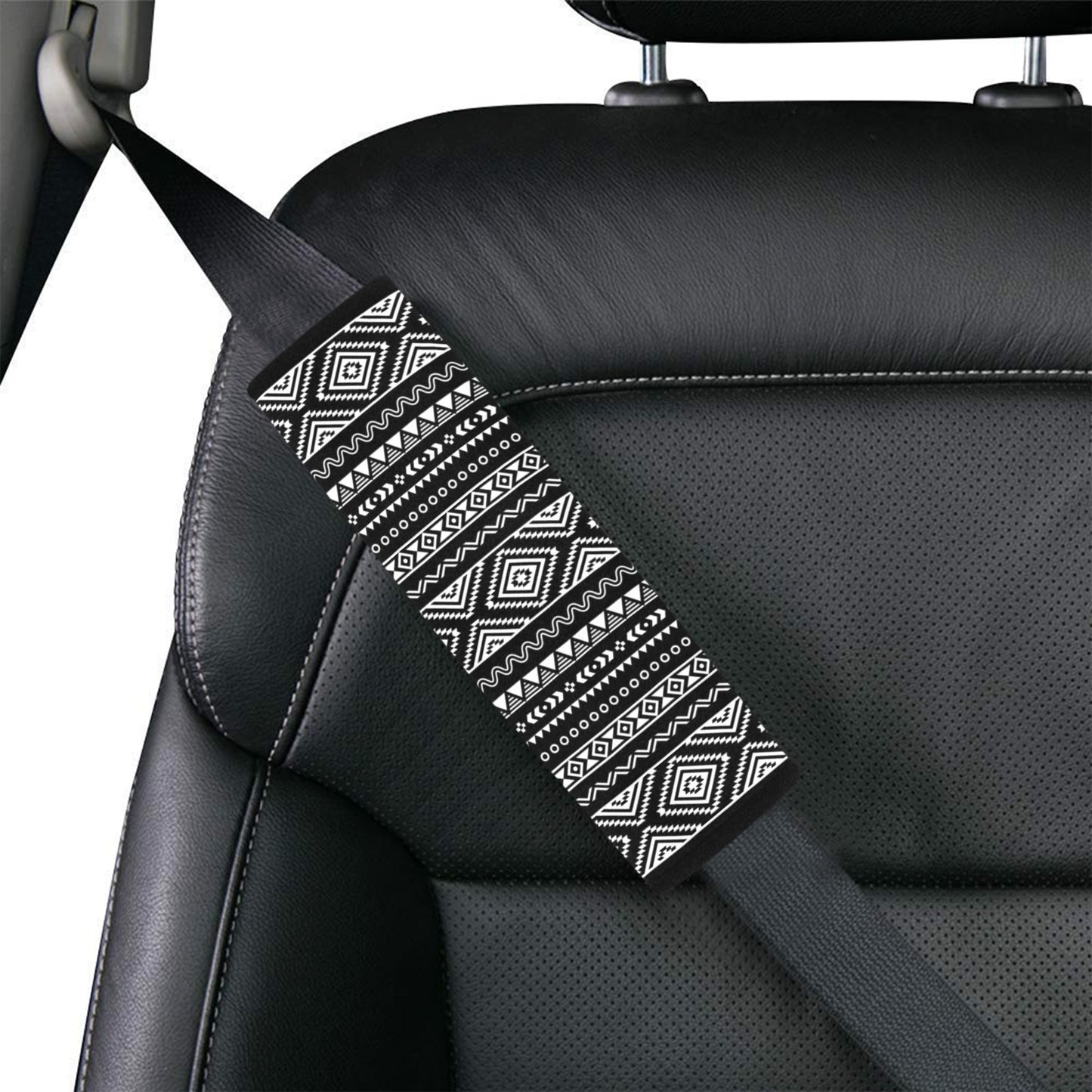 Tribal Pattern Print Design LKS301 Car Seat Belt Cover