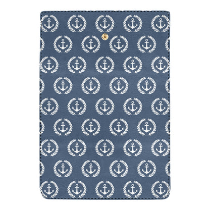 Anchor Pattern Print Design 04 Women's Trifold Wallet