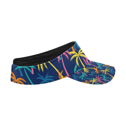 Palm Tree Pattern Print Design PT013 Unisex Sun Visor