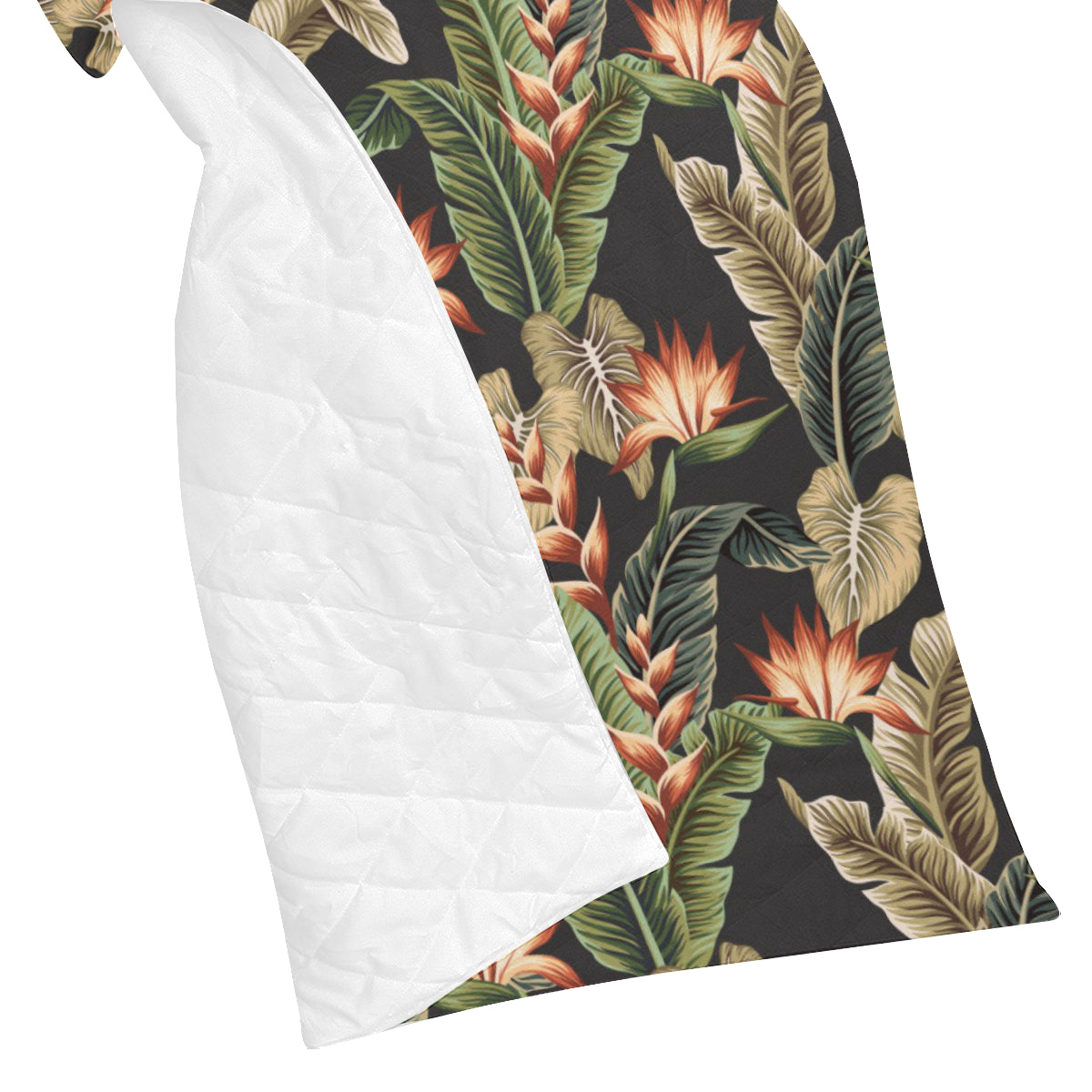 Tropical Flower Pattern Print Design TF014 Premium Quilt