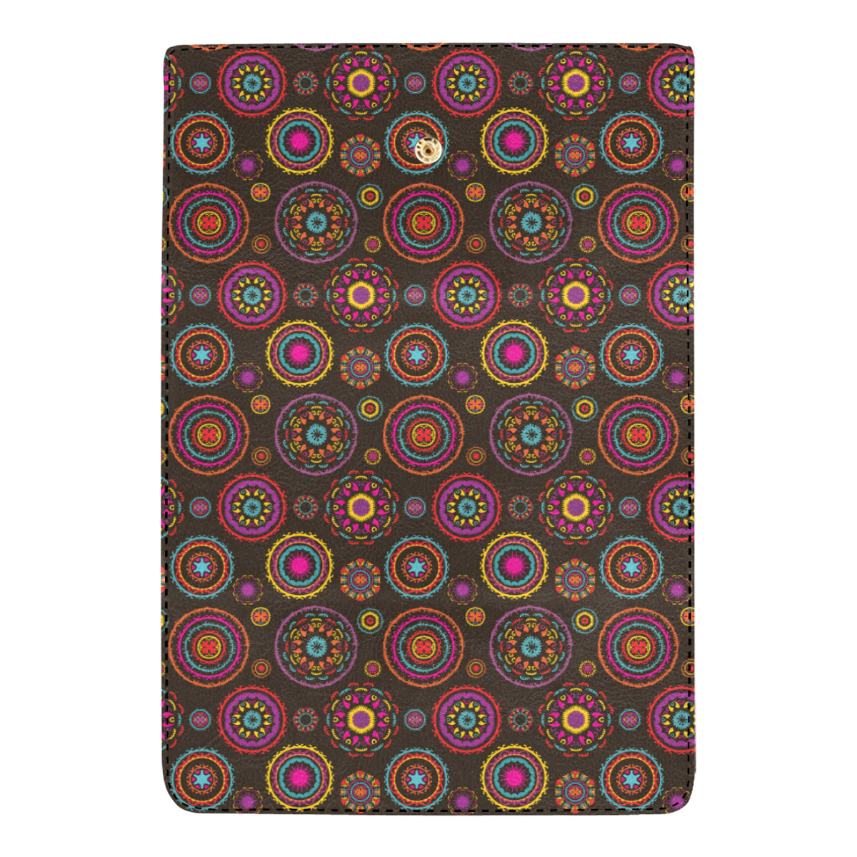 Bohemian Pattern Print Design 01 Women's Trifold Wallet
