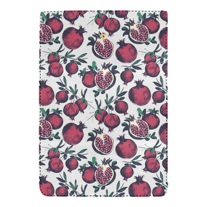 Pomegranate Pattern Print Design PG01 Women's Trifold Wallet