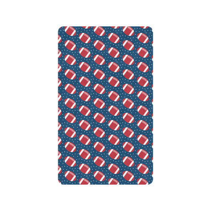 American Football Star Design Pattern Rubber Doormat