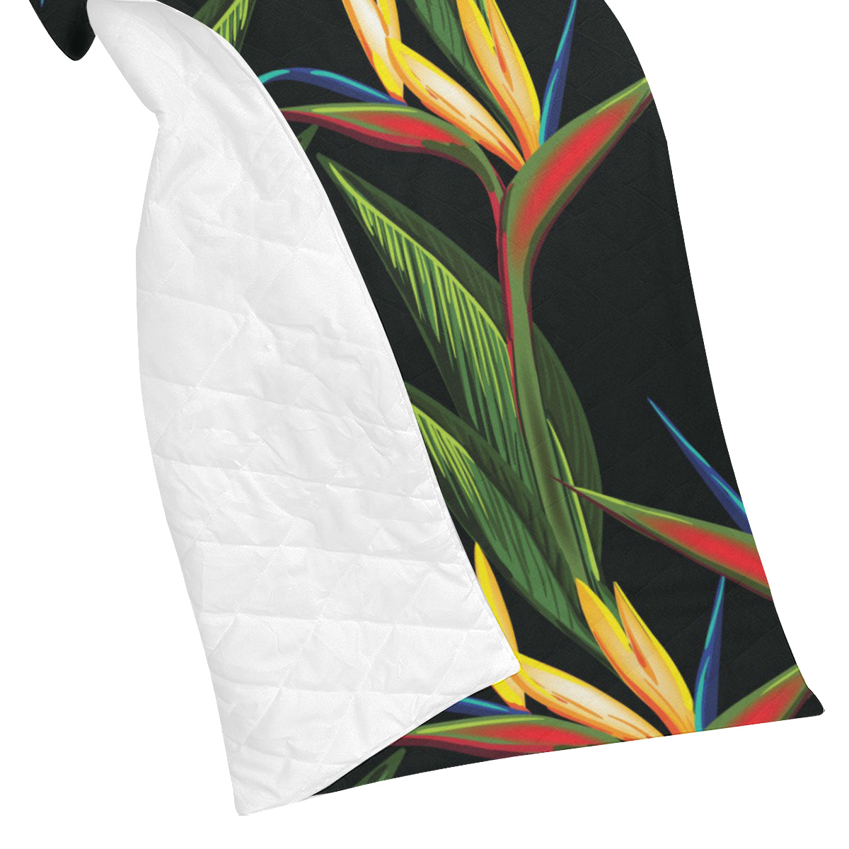 Bird Of Paradise Pattern Print Design BOP012 Premium Quilt
