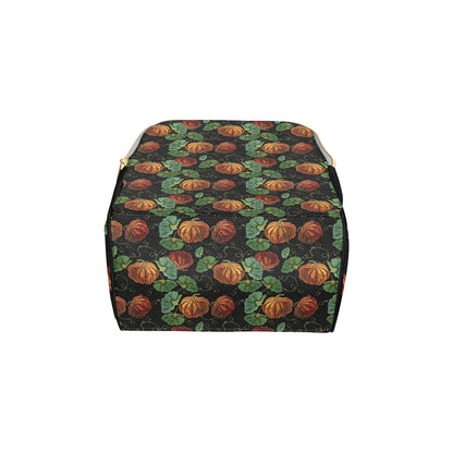 Pumpkin Pattern Print Design A02 Diaper Bag Backpack