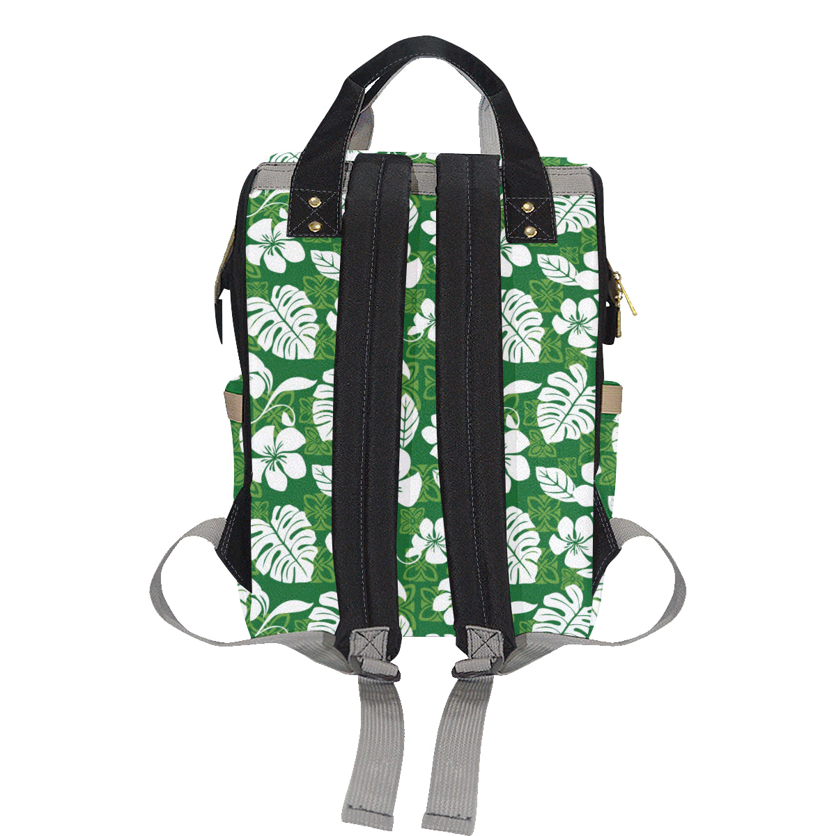 Hawaiian Themed Pattern Print Design H016 Diaper Bag Backpack