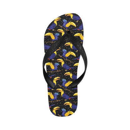 Toucan Print Design LKS307 Flip Flops