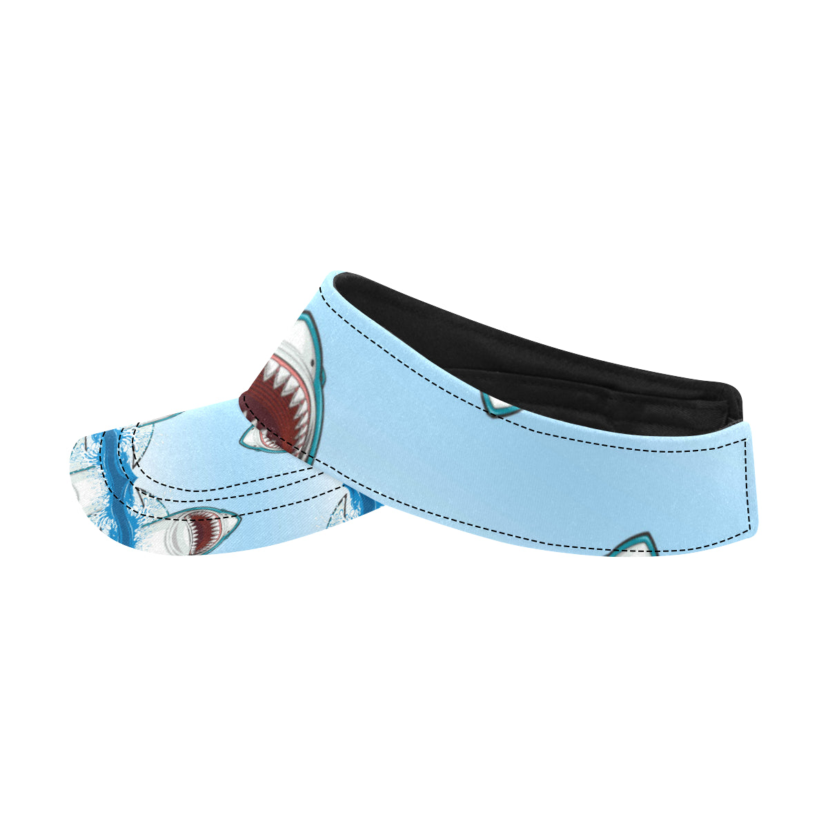 Shark Bite Unisex Sun Visor