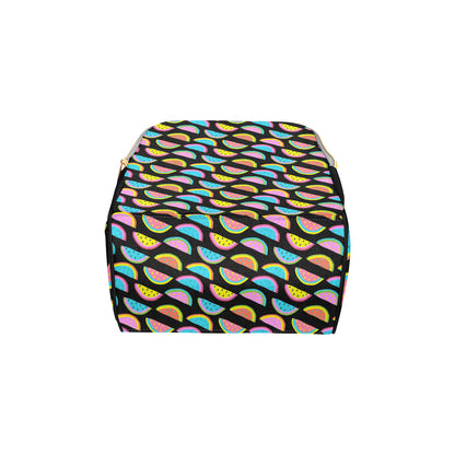 Watermelon Pattern Print Design WM08 Diaper Bag Backpack