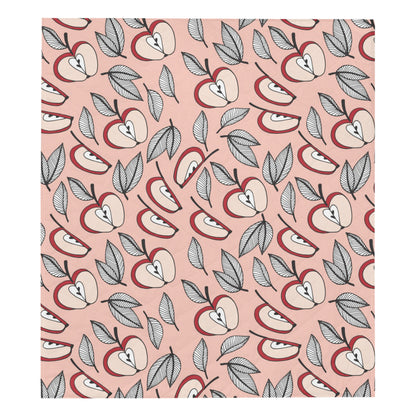 Apple Pattern Print Design AP04 Premium Quilt