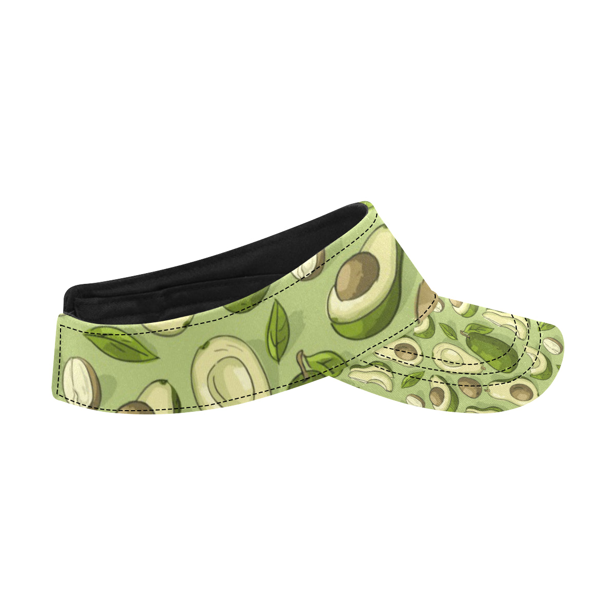 Avocado Pattern Print Design AC03 Unisex Sun Visor