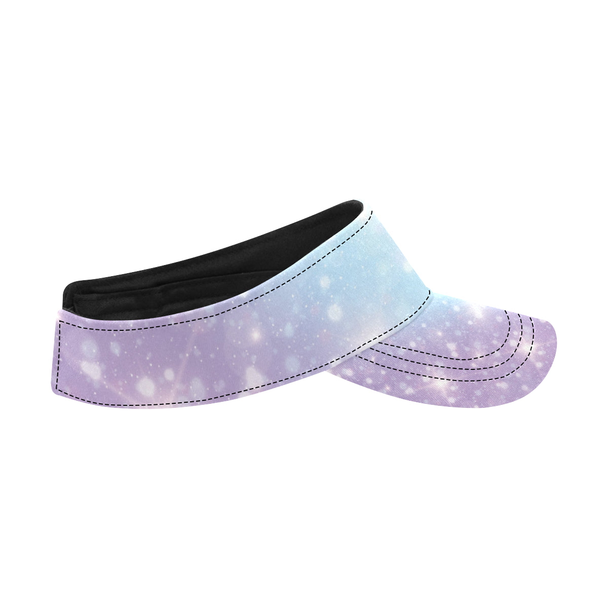 Cosmic Pastel Pattern Print Design 02 Unisex Sun Visor