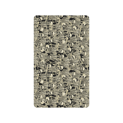 Skeleton Design Print Rubber Doormat