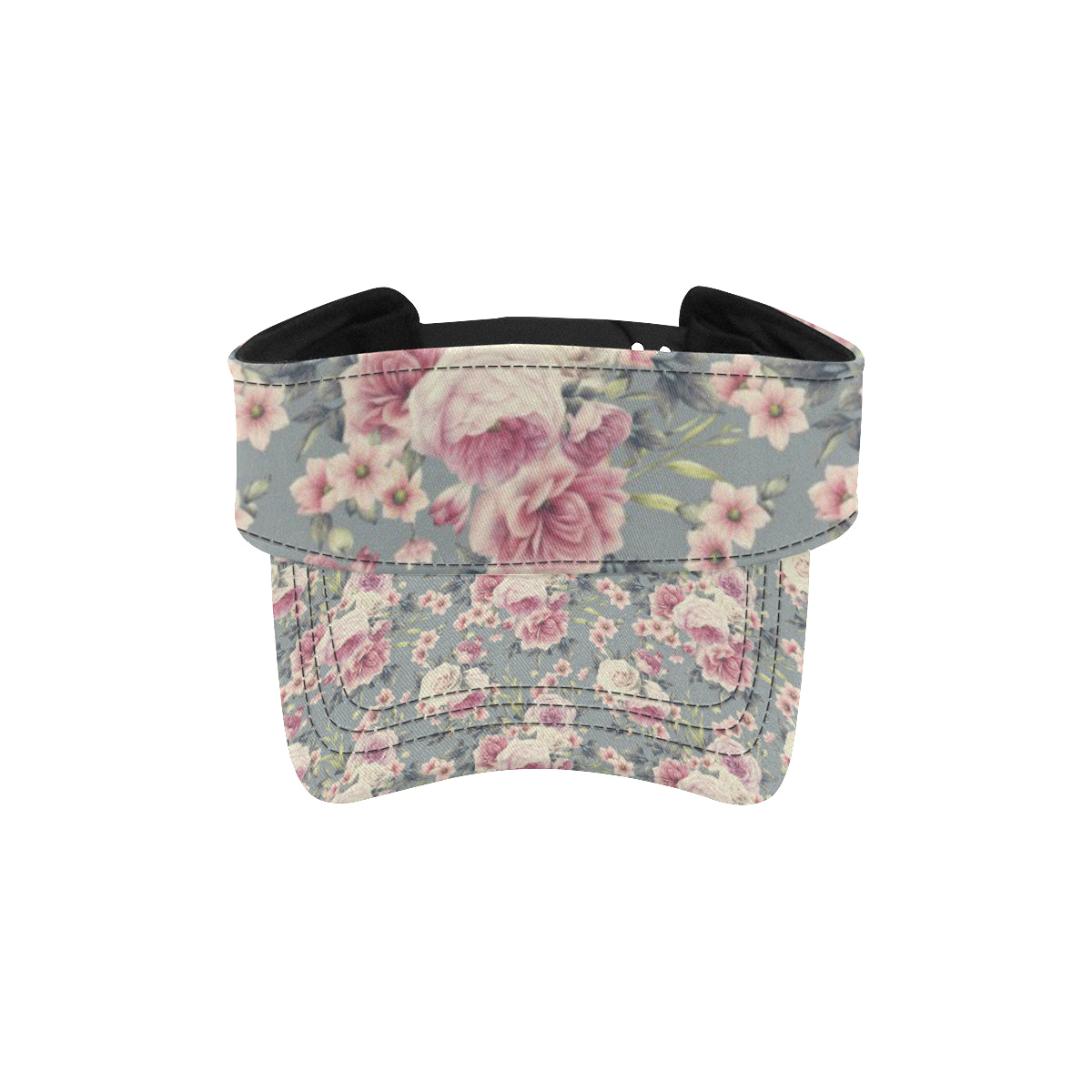 Peony Pattern Print Design PE05 Unisex Sun Visor